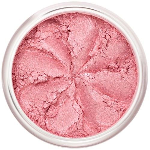 Lily Lolo Candy Girl Blush: A lovely shimmery, pale pink blush, the perfect addition to your beach girl look. Gluten free. GMO Free. Cruelty Free.