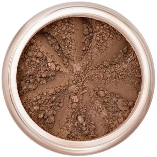 Lily Lolo Soft Brown Eyes (Soft matte brown, pinky undertones) Perfect for achieving the barely there natural look. Vegan. Gluten Free. GMO Free. Cruelty Free.