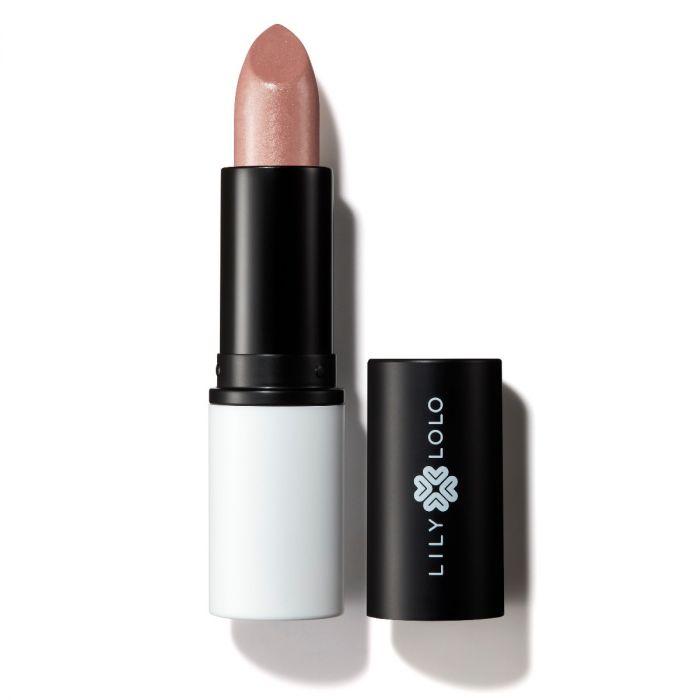 Lily Lolo AU Naturel Lipstick (a barely-there golden beige): Vegan. Gluten Free. GMO Free. Cruelty Free.  A stunning natural glow. 