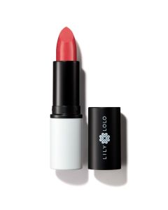 Lily Lolo Flushed Rose Lipstick (rich, rose pink): Vegan. Gluten Free. GMO Free. Cruelty Free.  A stunning natural glow. 
